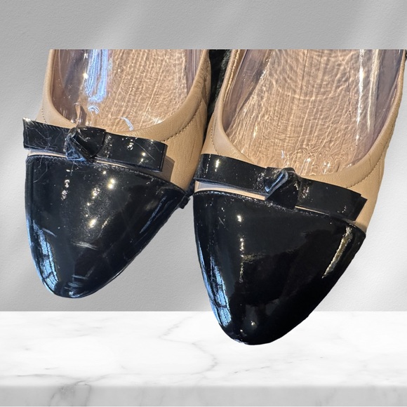 Cole Haan Taupe Stretch Ballerina Flats 9 1/2 B - Picture 4 of 8